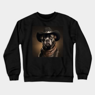 Cowboy Dog - Cane Corso Crewneck Sweatshirt